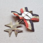 German Veterans Association Badge with Cross - Image 4
