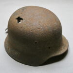 German M40 Steel Helmet Narva relic - Image 2