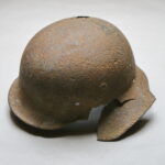 German M40 Steel Helmet Narva relic - Image 3