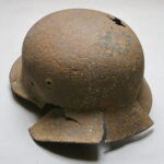 German M40 Steel Helmet Narva relic - Image 4
