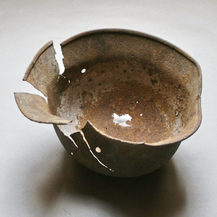 German M40 Steel Helmet Narva relic - Image 7