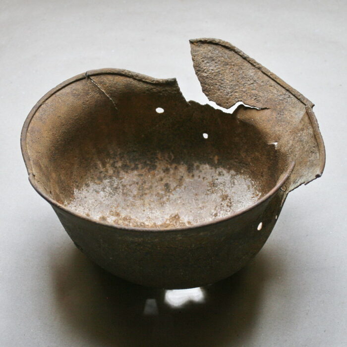 German M40 Steel Helmet Narva relic - Image 6