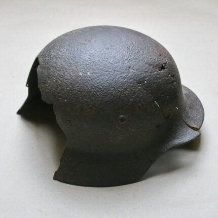 German M35 Double Decal Steel Helmet Narva relic