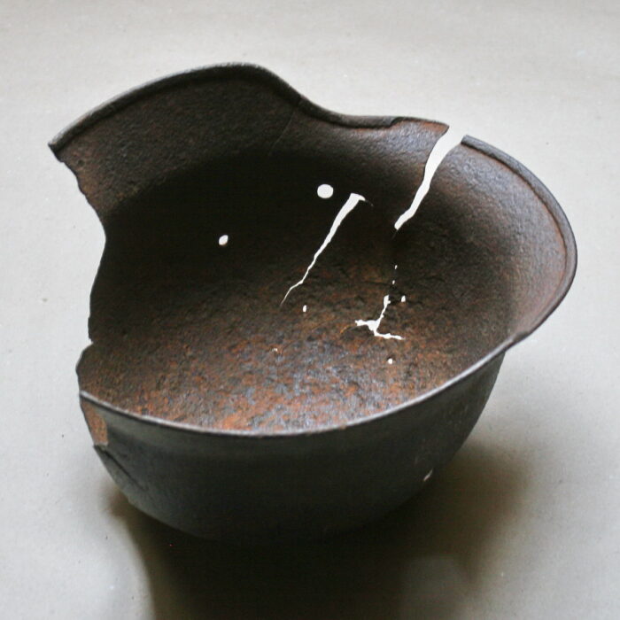 German M35 Double Decal Steel Helmet Narva relic - Image 8