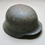 German M40 Steel Helmet ET60 Ösel relic - Image 2