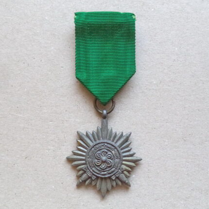 Decoration for Bravery Second Class in Bronze with Swords
