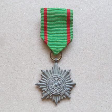 Decoration for Bravery Second Class in Gold with Swords - 100